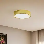Lamkur Taklampe Kimban i metall, Ø 36 cm, gull