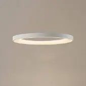 Mantra-Iluminacion Smart LED-hengelampe Niseko II, Ø 50 cm, hvit, CCT, dimbar