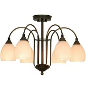 MENZEL ANNO 1900 stilig taklampe med 6 lys