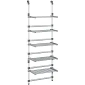 vidaXL Hengende tørkestativ med 5 etasjer aluminium