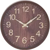 Home Styling Collection vitenskapelig klokke med store siffer, Ø 30,5 cm