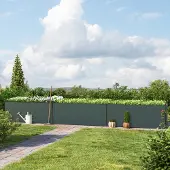 GFP 579x119x77 cm plantekasse, antrasitt