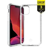 Itskins Spectrum Clear - Baksidedeksel for mobiltelefon - polymer - gjennomsiktig - for Apple iPhone 12 mini