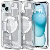 Spigen Ultra Hybrid MagSafe - zero one white - iPhone 15 Plus