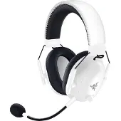 Razer BlackShark V2 PRO - Hodesett - full størrelse - Bluetooth / 2,4 GHz radiofrekvens - trådløs - USB-C - lydisolerende - hvit
