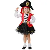 MOM Karibisk Piratkostyme Til Jente