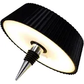 Mantra-Iluminacion LED-bordlampe Relax, svart, flasketopp, oppladbart batteri