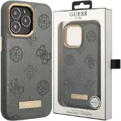 GUESS GUHMP13XSAPSTG iPhone 13 Pro Max 6,7" grå/grå hardcase Peony Logo Plate MagSafe