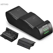 Nitho Xb1-cst1-k Ladestasjon For Xbox-kontrollere