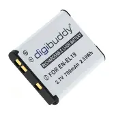 24hShop Kamerabatteri EN-EL19 til Nikon - 700mAh