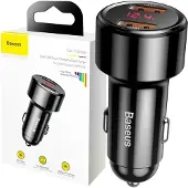 Baseus Magic 2x USB QC 3.0 45W billader CCMLC20A-01 - svart