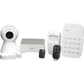 Denver SHA-150 - Hjemmesikkerhetssystem - trådløs - Mobiltelefon - 802.11b/g/n, 433 MHz RF-protokoll - 433 MHz, 868 MHz, 2.4 Ghz