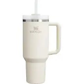 Stanley Termokopp med sugerør The Quencher H2.O FlowState Tumbler 1.18L kremfarget 2.0 1210001939646