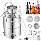 Vevor Still Water Distiller 9Gal med Thumper Keg &amp; Vannpumpe