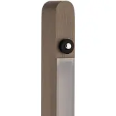Quitani Talon LED-vegglampe, anodisert lys bronse