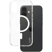 PanzerGlass CARE by Urban Combat - Baksidedeksel for mobiltelefon - MagSafe-samsvar - termoplast-polyuretan (TPU), polykarbonat (PC), oleofobisk belegg - gjennomsiktig, hvit - for Apple iPhone 16