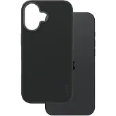 PanzerGlass CARE by - Baksidedeksel for mobiltelefon - MagSafe-samsvar - oleofobisk belegg, termoplast-polyuretan (TPU), polykarbonat (PC) - svart - for Apple iPhone 16