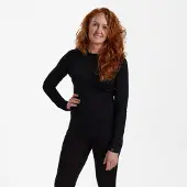 Deerhunter Lady Quinn Merino Undershirt Black Oak 48