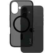 PanzerGlass CARE by Urban Combat - Baksidedeksel for mobiltelefon - MagSafe-samsvar - oleofobisk belegg, termoplast-polyuretan (TPU), polykarbonat (PC) - røykfylt svart - for Apple iPhone 16