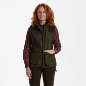 Deerhunter Lady Pam Shooting Waistcoat Graphite Green 44