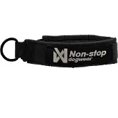 Non-Stop Dogwear Solid collar WD, unisex, black, 46, single