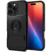 Spigen Slim Armor Mag Fit Backshell for iPhone 16 Pro - Svart