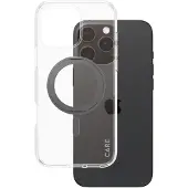 CARE by PanzerGlass Case Feature Black Kickstand & MagSafe iPhone 16 Pro Max