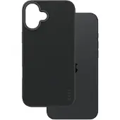 PanzerGlass CARE by - Baksidedeksel for mobiltelefon - MagSafe-samsvar - oleofobisk belegg, termoplast-polyuretan (TPU), polykarbonat (PC) - svart - for Apple iPhone 16 Plus
