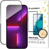 Wozinsky iPhone 16 Plus Super Tough Beskyttelsesglass - 9H - Svart Kant