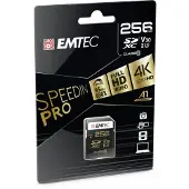 Emtec Sd 256gb Uhs-i U3 V30 Speedin Pro Minnekort