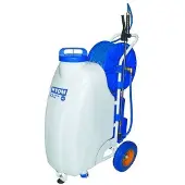 Ryom Elektrisk sprøyte på hjul 45 liter, 50m slange - Inkl. batteri og lader