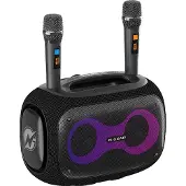 N-Gear Høyttaler med 2 mikrofoner - Trådløs - NRG600 - Svart - - OneSize - Høyttalere