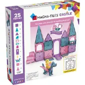 Magna-Tiles Magnetsett - 25 Deler - Slott - - OneSize - Magnetisk leketøy
