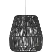 PR Home Saigon utendørs pendellampe svart Ø38cm kabel 2,5m