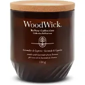 Woodwick WW ReNew medium duftlys - Lavendel & sypress