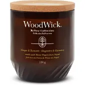 Woodwick WW ReNew Medium duftlys – Ginger & Turmeric