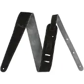 Fender Reversible 2" Semsket Skinn Reim Svart / Grå