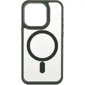 Onsala Collection Mobildeksel Bumper MagSeries grønn/klar – iPhone 15 Pro