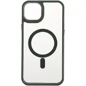 Onsala Collection Mobildeksel Bumper MagSeries grønn/klar – iPhone 15 Plus