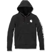 Carhartt Clarksburg Hoodie Women Black L