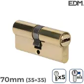 EDM R13 70 Mm 35+35 Dørlåssylinder