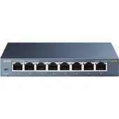 TP-LINK TL-SG108 nettverksswitch 8-port Gigabit uhåndtert bordmodell