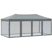 vidaXL Markise Hvit 3,5 x 2,5 m Metall