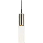 QAZQA Moderne hengelampe i gunmetal for 1-fase skinnesystem - Iconic Lloyd