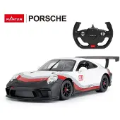 Rastar Fjernstyrt Bil m. Lys - Porsche 911 GT3 Cup - 1:14 - - OneSize - Bil