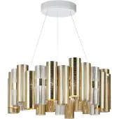 Slamp La Lollo L LED-hengelampe, Ø80cm, gull