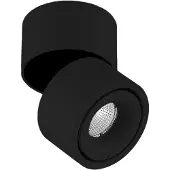 Arcchio LED-downlight Rotari, 620 lm, 1 lyskilde, svart