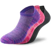 Lenz Performance Sneakers Tech Korte Sokker 3 Par