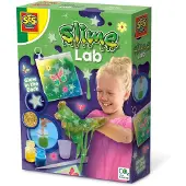 SES Creative Kreativt leker - Slimlaboratorium - Selvlysende - - OneSize - Slim