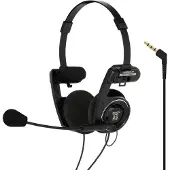 Koss PortaPro Communication Headset On-Ear Mic Black